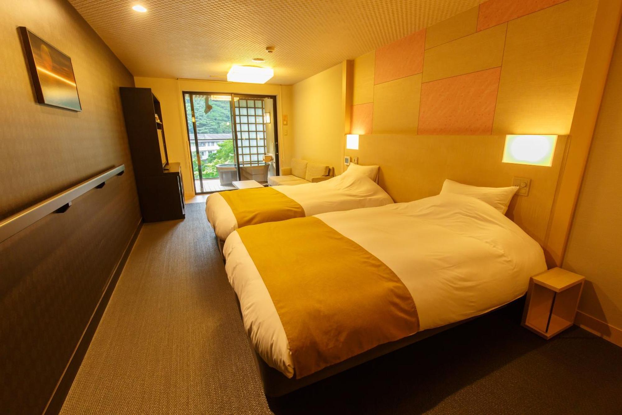 Tsukino Yado Sara Hotel Hakone Buitenkant foto